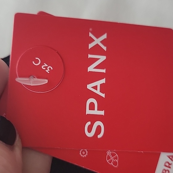 NWT Spanx Bra-llelujah! Illusion Lace Full Coverage Bra Black - Picture 10 of 11